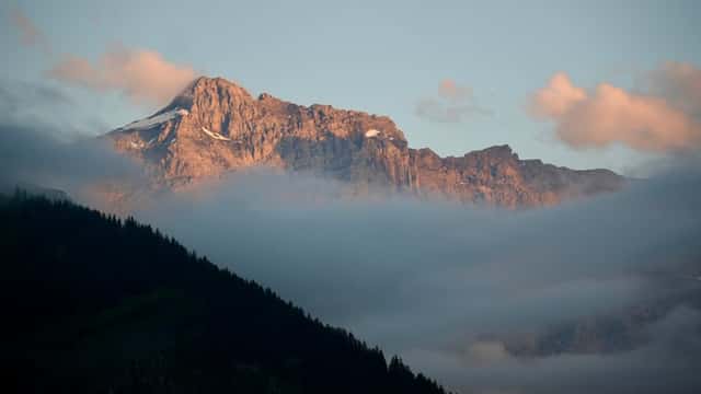 Glarus Alps Mountain View