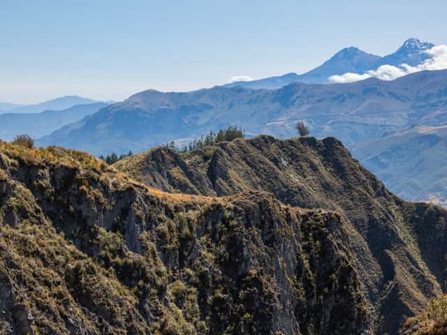 Sigchos Mountain Ridges