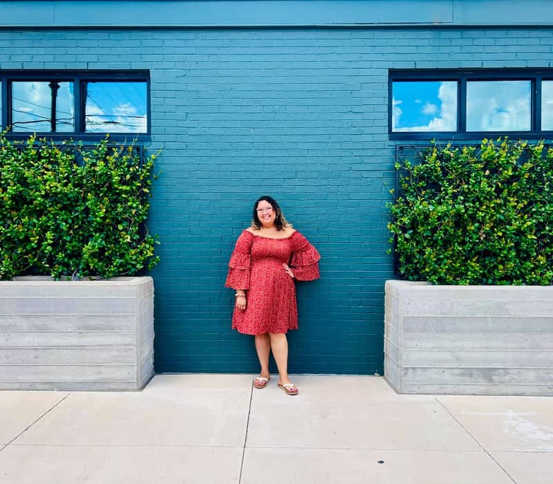 Magnolia Market Teal Wall - Image 1