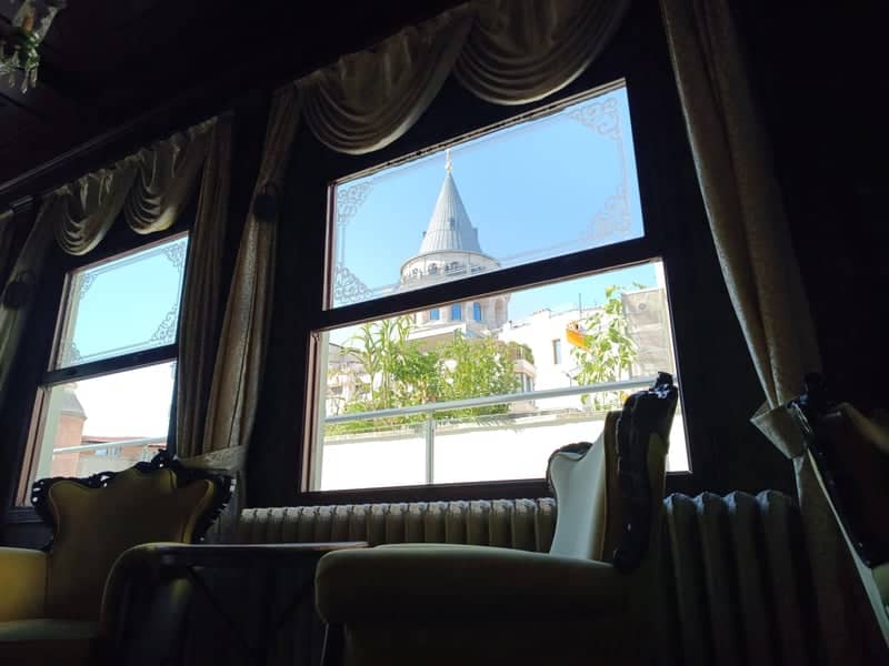 Galata Tower View from Büyük Hendek Street - Image 1