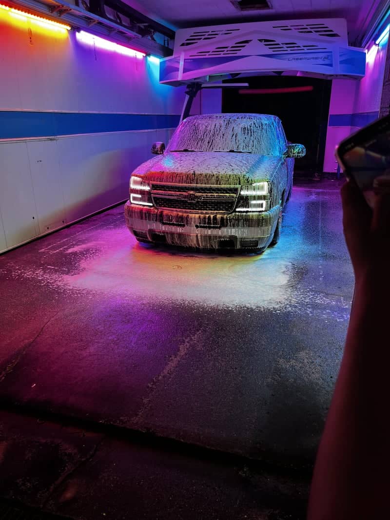Neon Laser Car Wash - Image 1
