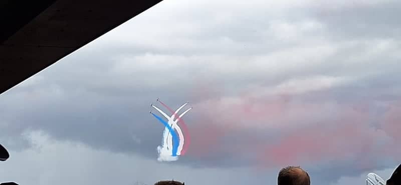 Red Arrows Flypast, Bingham - Image 1