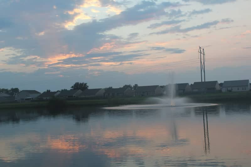 Langhorn Trail Pond Sunset - Image 1