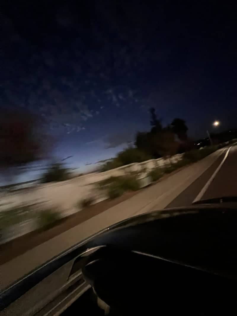 Murrieta Suburban Night Road - Image 1