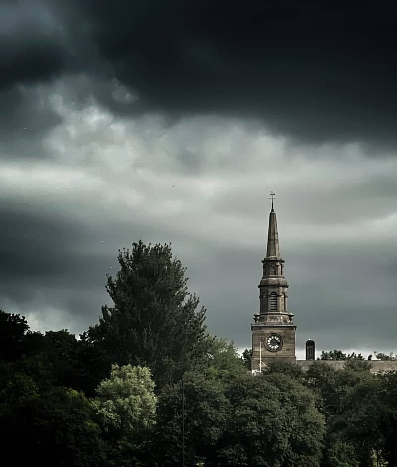 Historic Church Spire in Lincoln - Image 1