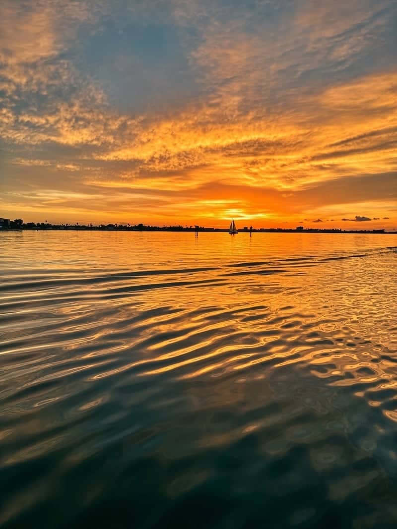 Boca Ciega Bay Sunset - Image 1