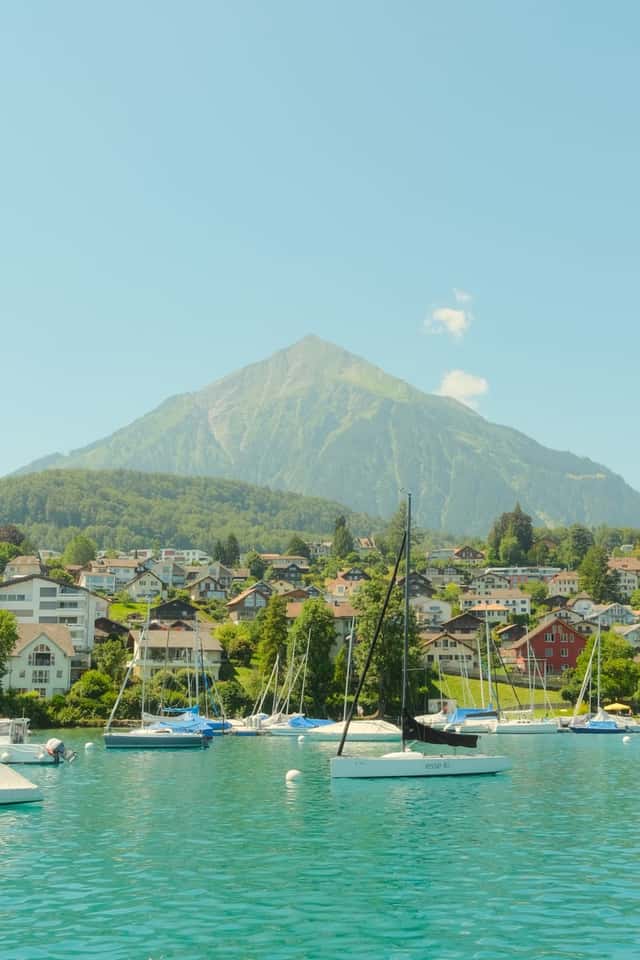 Spiez Harbor & Lake Thun