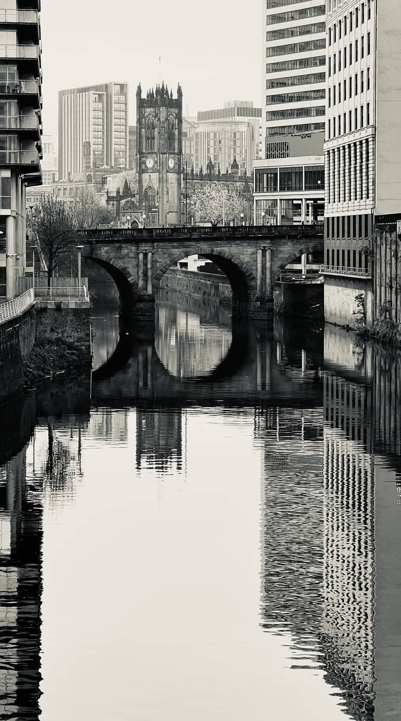 Victoria Bridge and Manchester Cathedral - Image 1