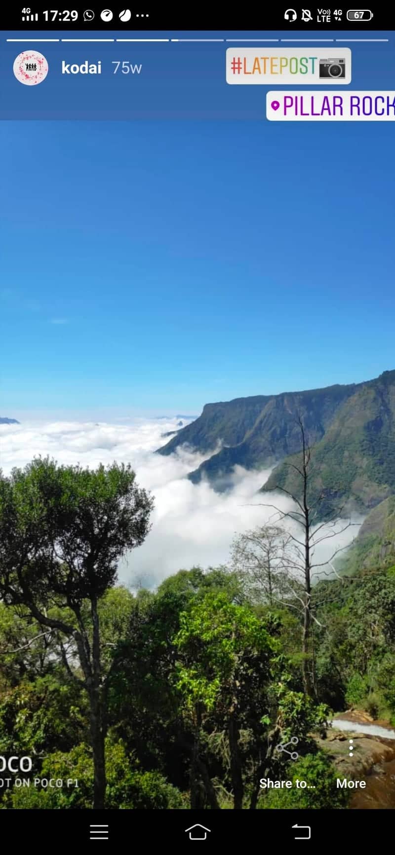 Pillar Rocks, Kodaikanal - Image 1