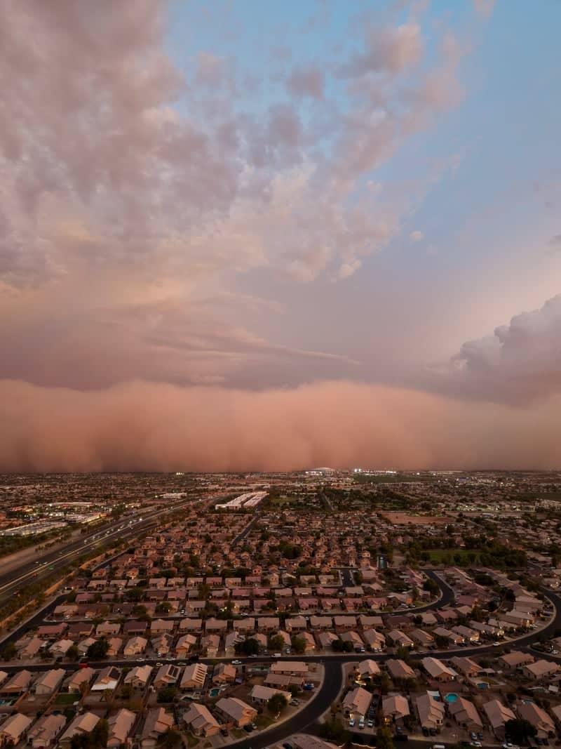 Peoria Suburban Haboob View - Image 1