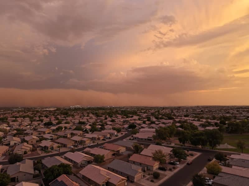 Peoria Suburban Sunset Overlook - Image 1