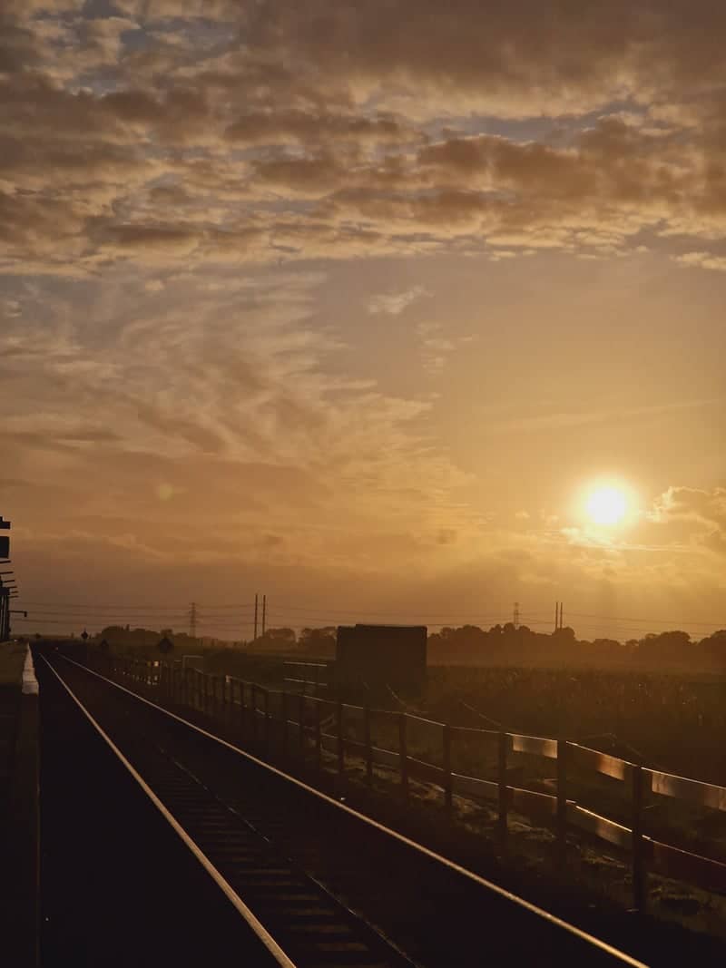 Loppersum Railway Station Tracks - Image 1