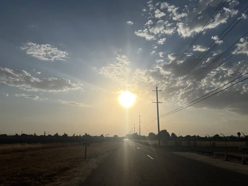 Parlier Avenue Sunset - Image 1