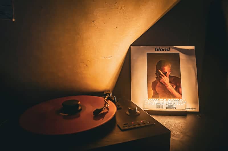 Cozy Vinyl Listening Nook - Image 1