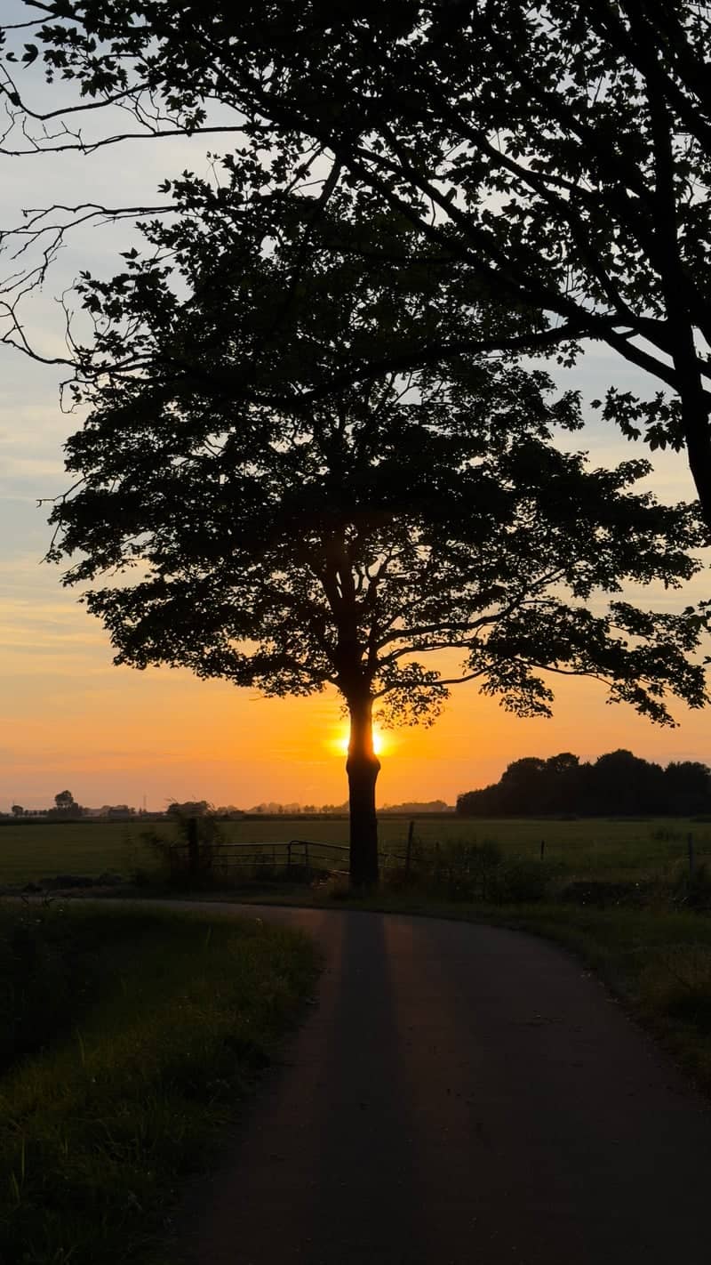 Nansumerweg Countryside Sunset - Image 1