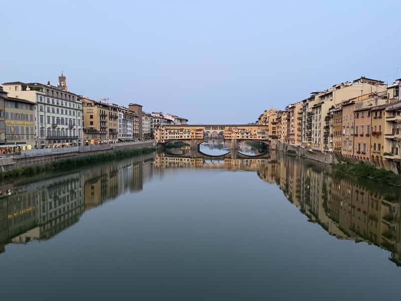 Ponte Santa Trinita View of Ponte Vecchio - Image 1