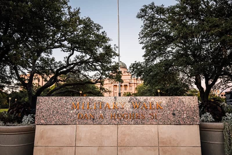 Military Walk, Texas A&M University - Image 1