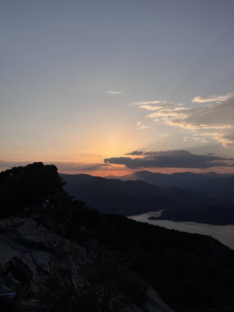 Lac de Serre-Ponçon Overlook from Pontis - Image 1