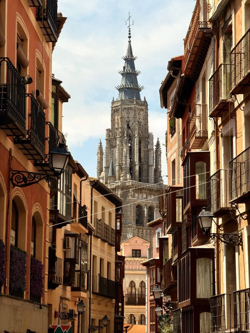 Toledo Cathedral View from Calle Comercio - Image 1