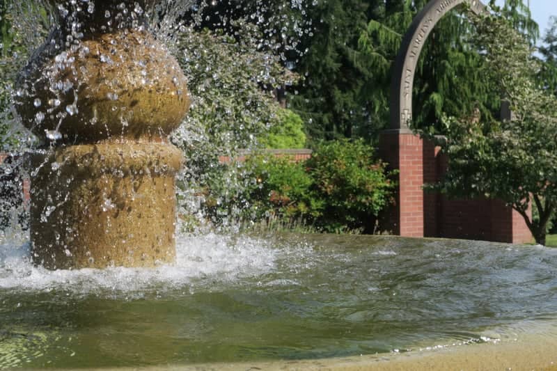 Saint Martin's University Fountain - Image 1