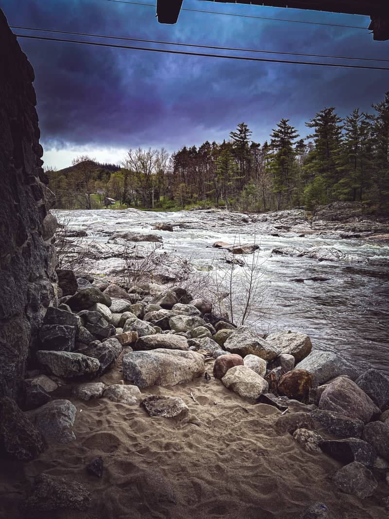 Jay Covered Bridge and Ausable River - Image 1
