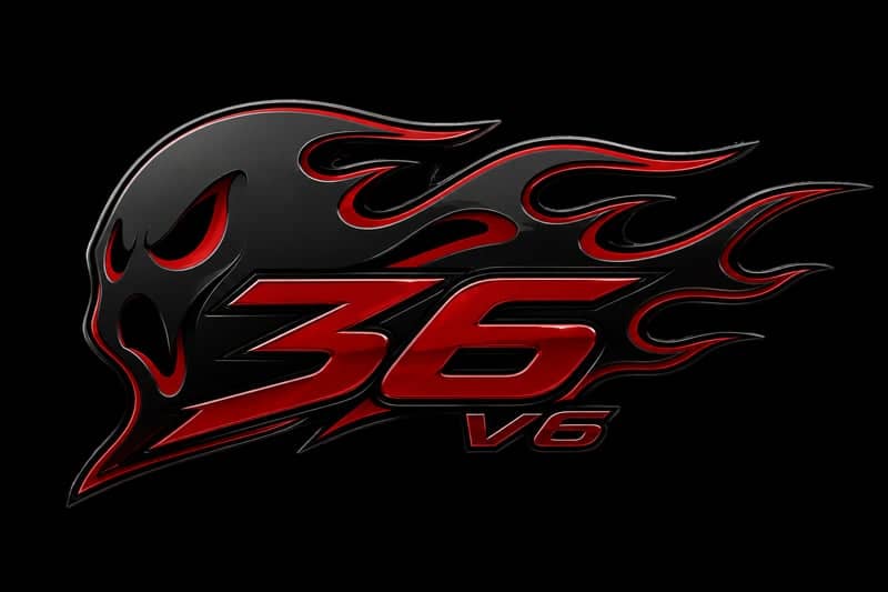 V6 Automotive Graphic - Image 1