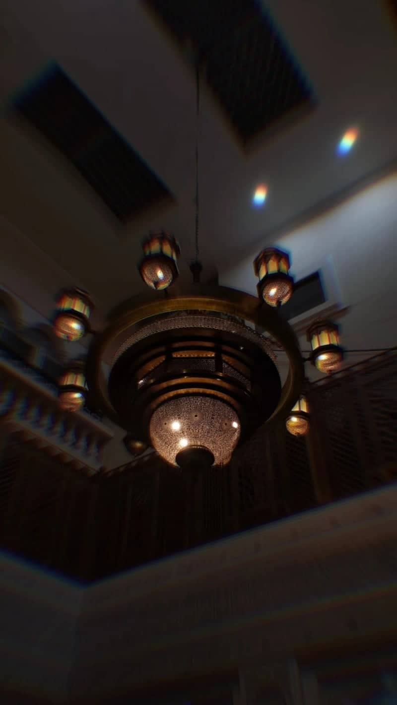 Traditional Moroccan Chandelier Interior - Image 1