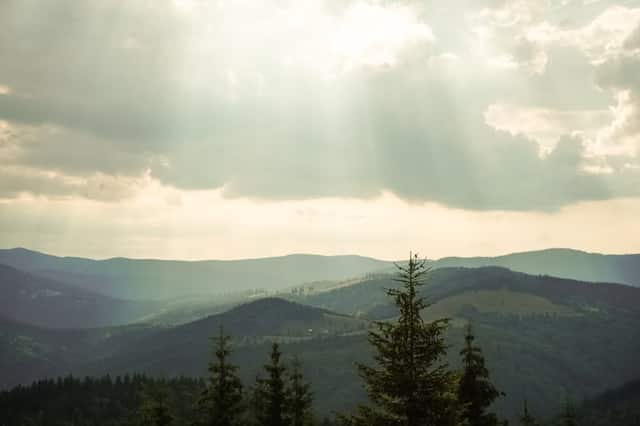 Cindrel Mountains Overlook