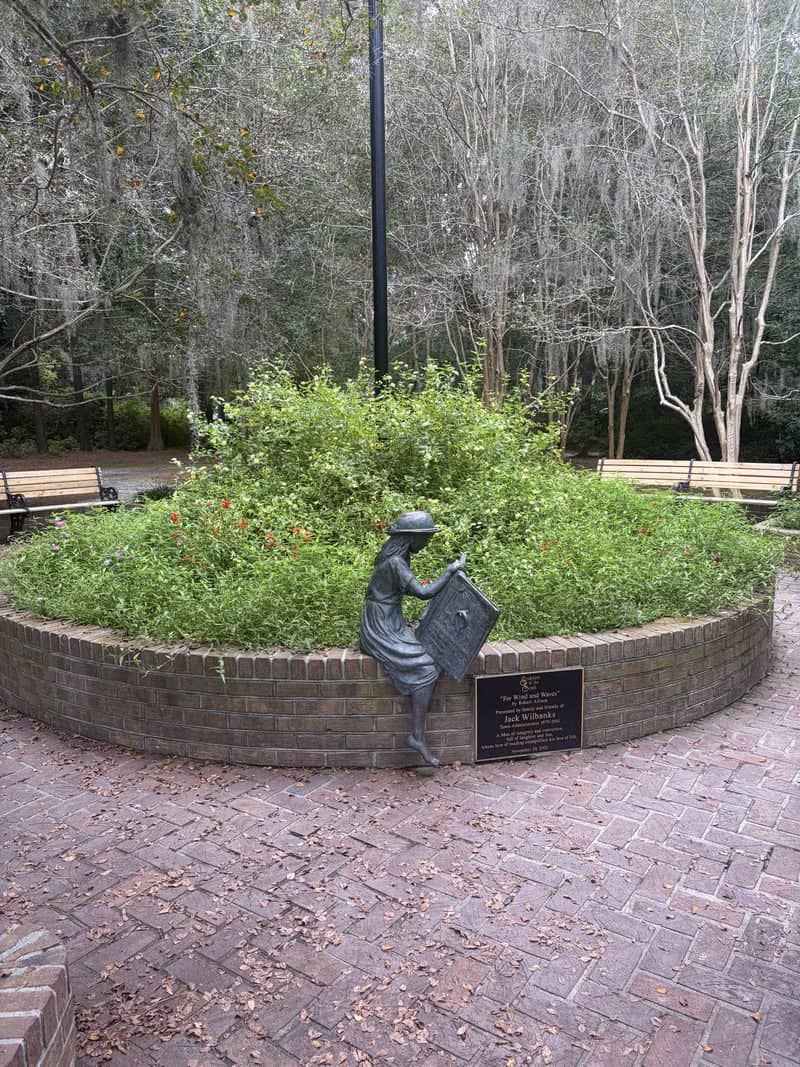 "The Wind and Waves" Sculpture, Summerville - Image 1