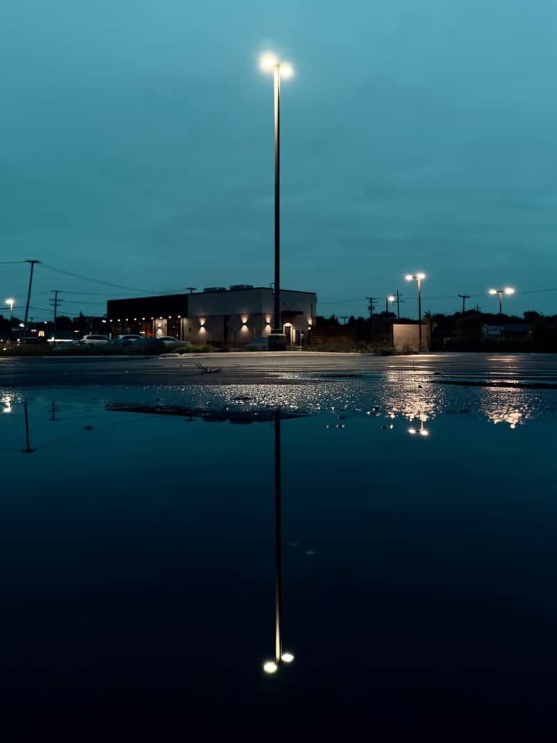 Hollister Avenue Urban Reflection - Image 1