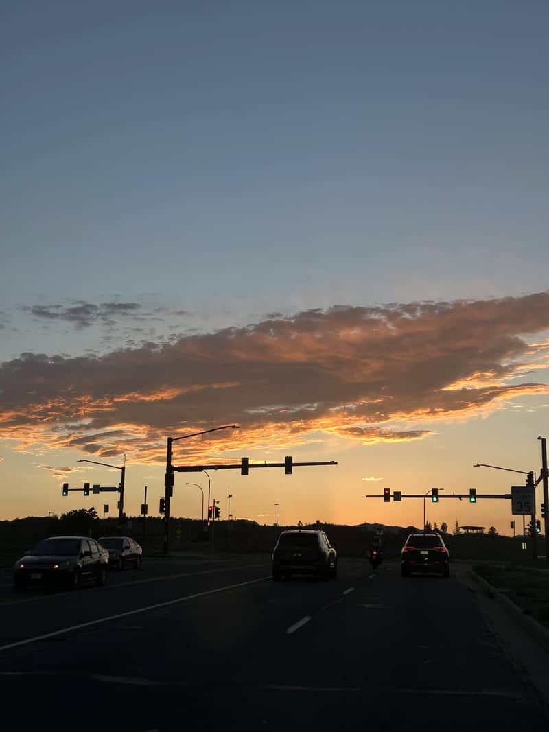 Arvada Roadside Sunset View - Image 1