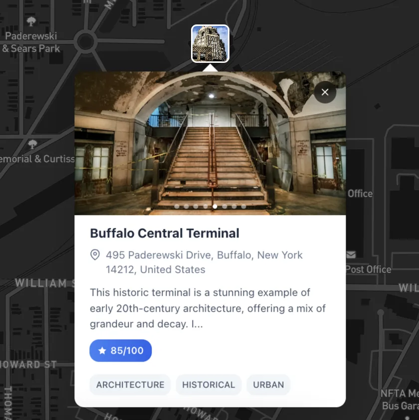 Get Insights on specific spots